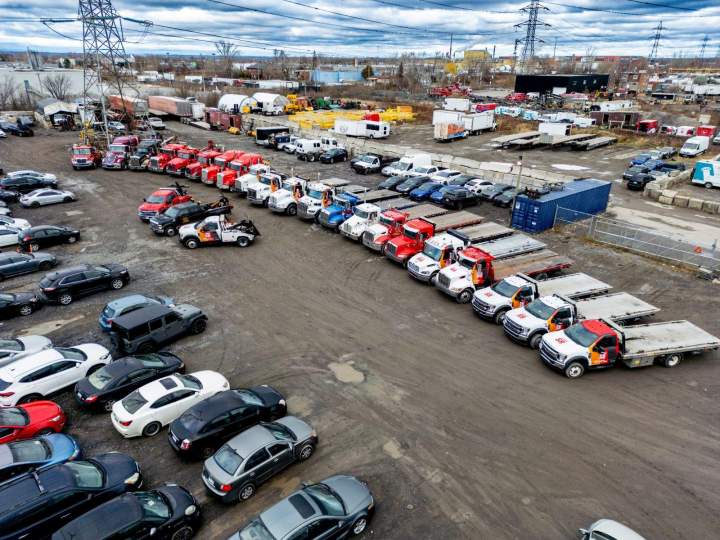 Notre flotte de camions Montréal