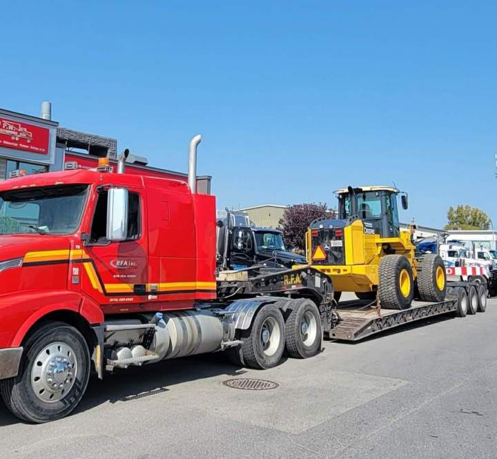 Transporteurs de machinerie lourde Montréal